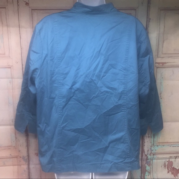 ❤️ COLDWATER CREEK Women’s 2 Button Peacoat - Picture 2 of 4